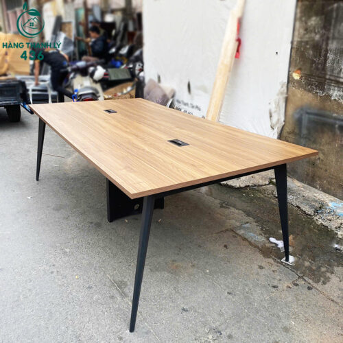 Bàn Họp 2M4x1M2 Cũ Chân Sắt, Bàn Đẹp Xịn 3 ban hop cu 9