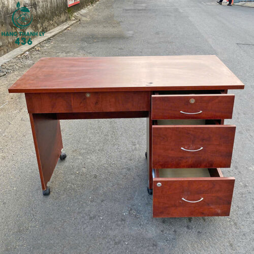 Bàn Làm Việc 1M2x60CM Cũ Có Hộc Tủ Hiện Đại (Nhiều Màu) 5 ban lam viec cu 31