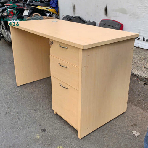 Bàn Làm Việc Có Hộc Tủ 1M2x60CM Cũ Giá Rẻ 3 ban lam viec cu 37