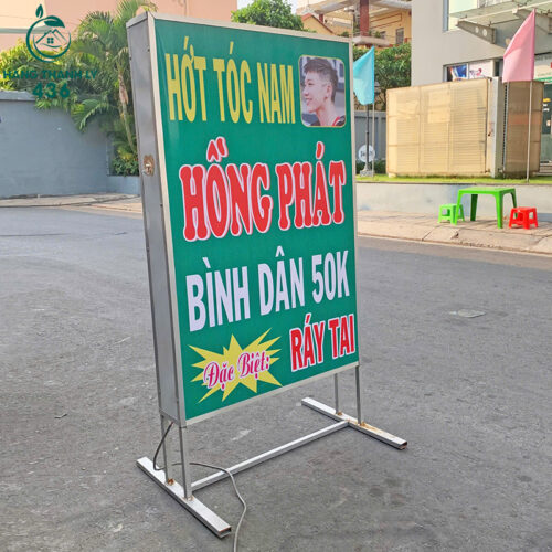 Bảng Hiệu Khung Sắt Cũ Giá Rẻ 3 bang hieu cu 2