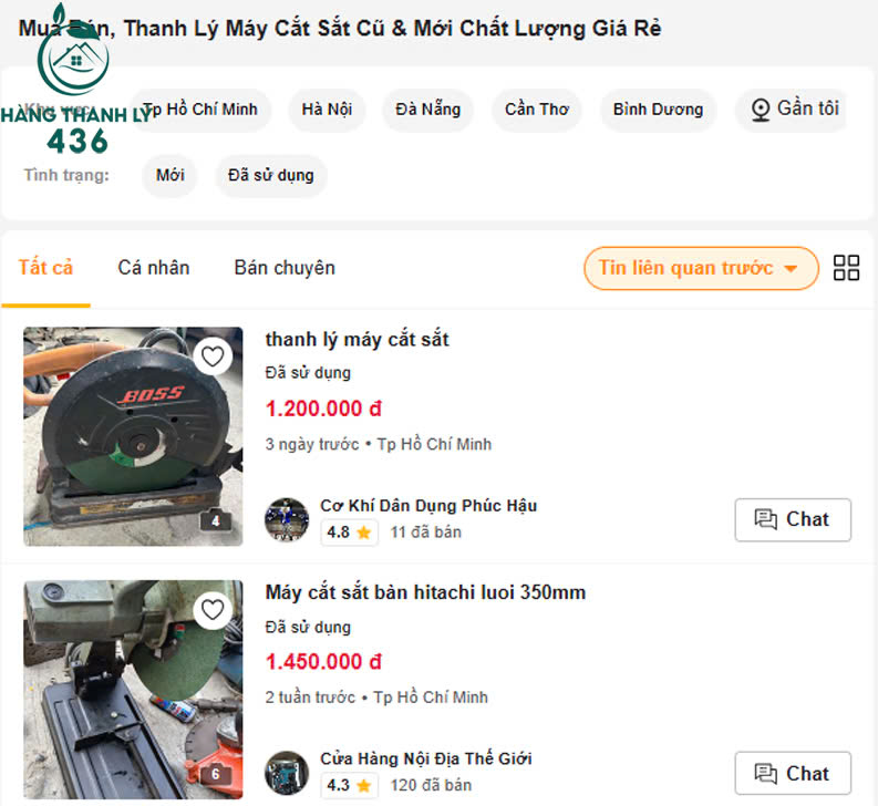 cho-tot-may-cat-sat-cu Top 10+ Địa Chỉ Thanh Lý Máy Cắt Sắt Cũ Uy Tín, Giá Rẻ