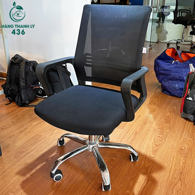 ghe-van-phong-chan-inox-lung-luoi-cu-nhieu-mau-1 Ghế Văn Phòng Chân Inox Lưng Lưới Cũ (Nhiều Mẫu)