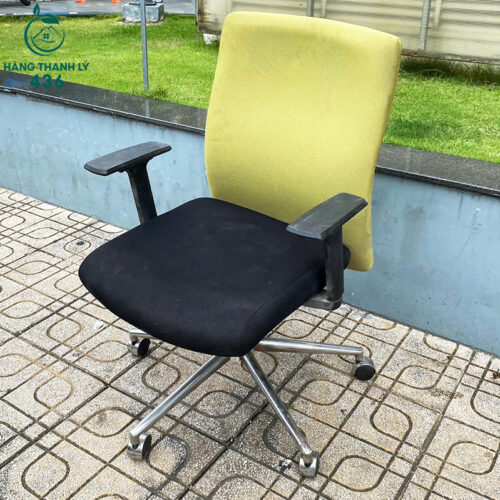 Ghế Xoay Văn Phòng Tựa Lưng Xanh Cũ Giá Rẻ 4 ghe van phong cu 1 1