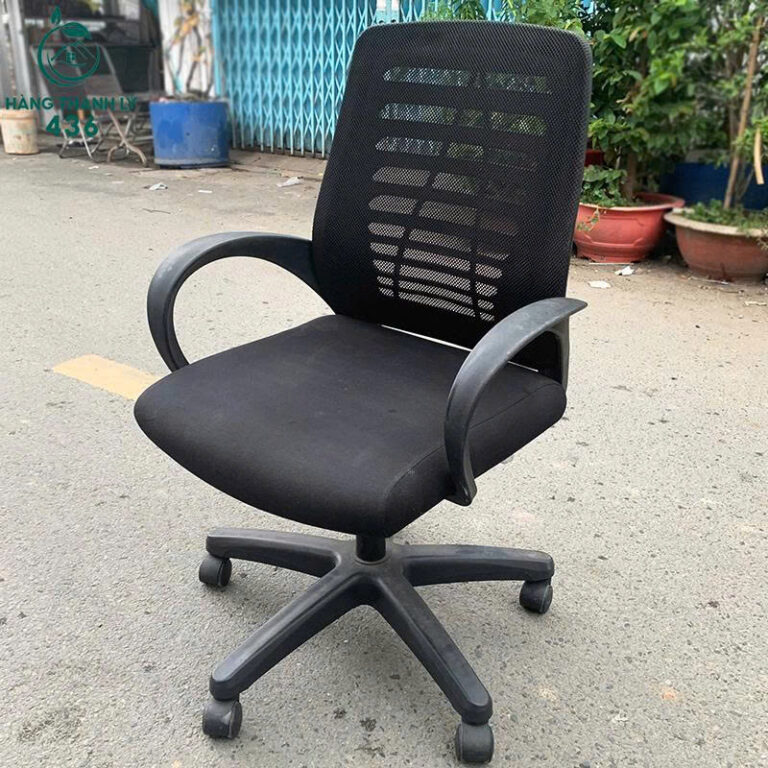 ghe van phong xoay tua lung luoi cu 2