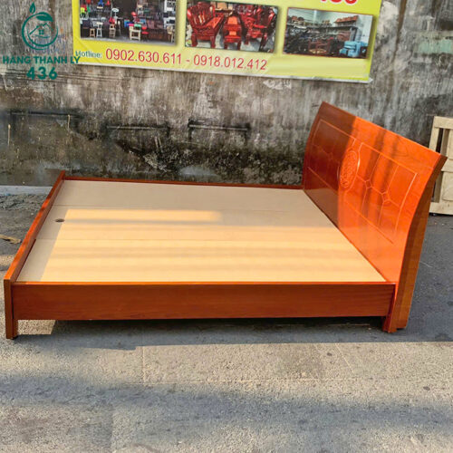 Giường MDF 1M8x2M Cũ Vạt Phẳng Hiện Đại 4 giuong cu 25
