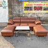 Bộ Sofa Cũ Màu Nâu Sang Trọng Giá Tốt 2 sofa cu