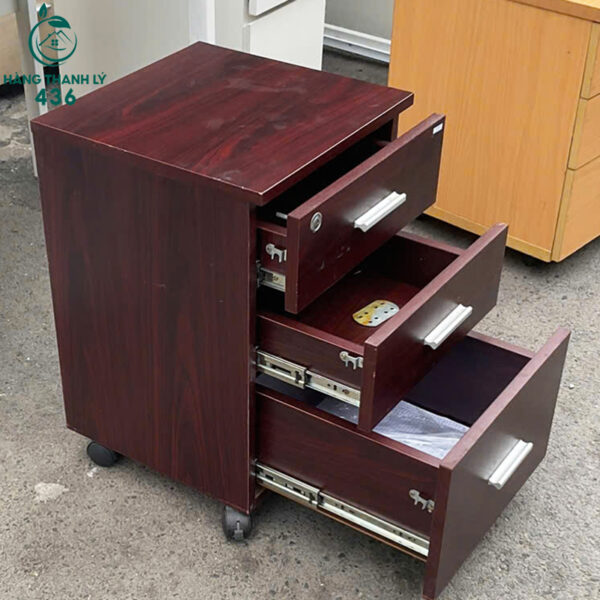 tu cabin go 3 ngan cu mau nau do nho gon 2