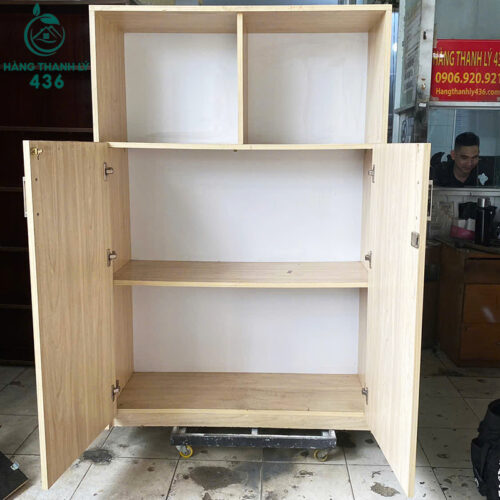 Tủ Kệ Gỗ Cũ 1Mx1M5 Thiết Kế Tiện Lợi Giá Rẻ 4 tu dung do cu 7