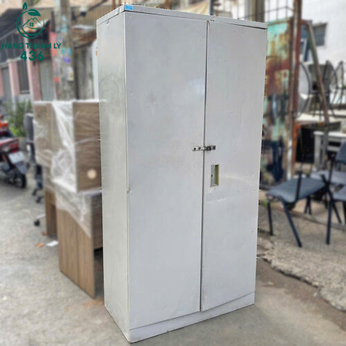 Tủ Hồ Sơ Sắt 2 Cánh 92CMx1M83 Cũ Giá Rẻ 4 tu ho so cu 33