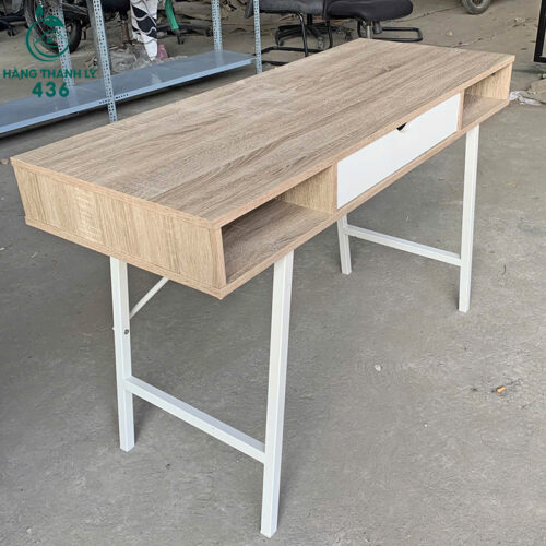 Bàn Trang Điểm Gỗ Cũ Chân Sắt Đẹp Giá Rẻ 3 ban lam viec cu 159