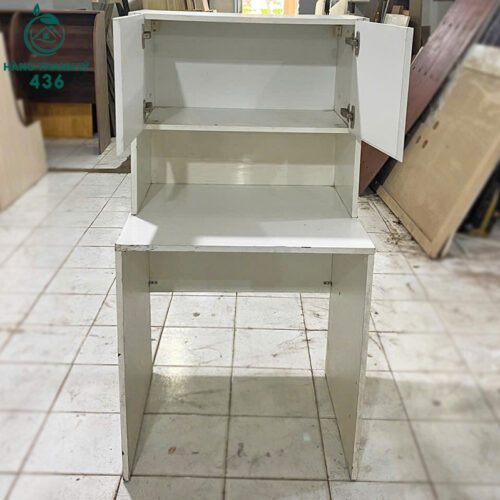 Bàn Học Cũ Có Hộc Tủ Trắng Gọn Gàng 4 ban lam viec cu 163