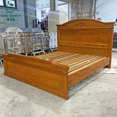 Giường 1M8x2M Cũ Gỗ Tự Nhiên Cao Cấp 3 giuong cu 47