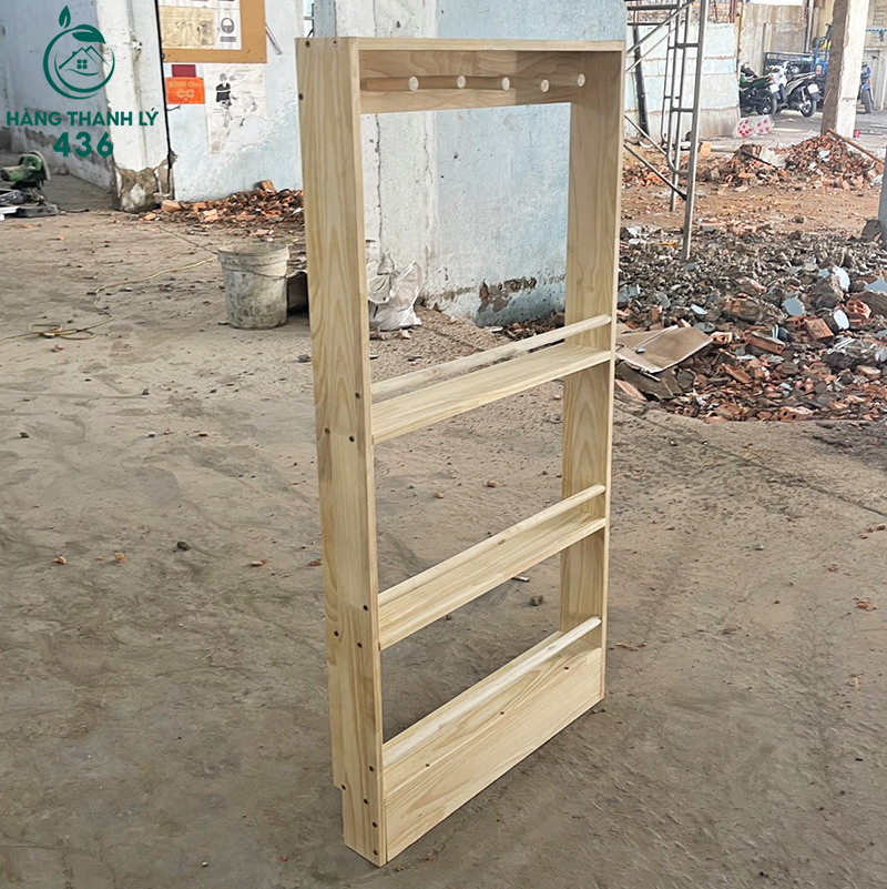 Kệ Gỗ Treo Đồ 3 Tầng Cũ Giá Rẻ ke-go-cu-12 Kệ Gỗ Treo Đồ 3 Tầng Cũ Giá Rẻ