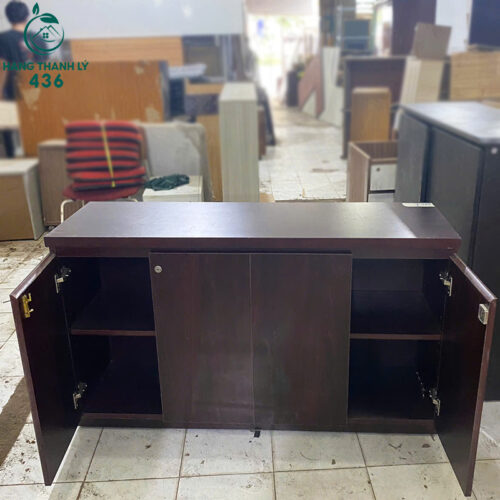 Tủ Hồ Sơ 1M4x75CM Màu Nâu Cũ Giá Rẻ 5 ke tu ho so cu 48
