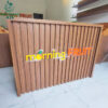 Quầy Thu Ngân Gỗ MDF 1M4x1M Bền Đẹp Cũ 2 quay cu 19