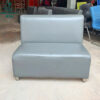 Băng Ghế Sofa Đơn Bọc Da Màu Xám Cũ Giá Rẻ 2 sofa cu 11