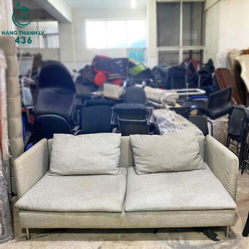 Băng Ghế Sofa Màu Xám 2Mx1M1 Cũ Giá Rẻ 3 sofa cu 48