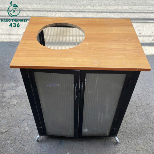 Tủ Đựng Rác Cũ Thiết Kế 2 Cánh Mở Giá Rẻ 3 tu dung rac cu 2
