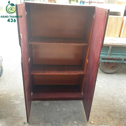 Tủ Gỗ Đa Năng 2 Cánh 90CMx1M5 Cũ Giá Rẻ 3 tu go cu 12