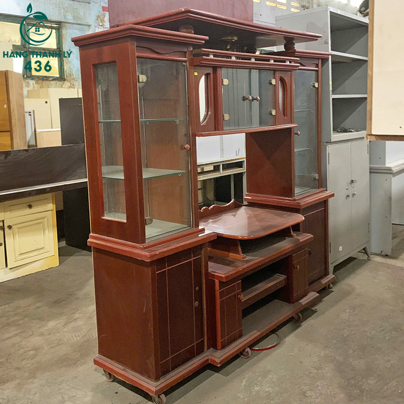 tu-kinh-trung-bay-go-1m75x1m7-cu-ben-dep-4 Tủ Kính Trưng Bày Gỗ 1M75x1M7 Cũ Bền Đẹp