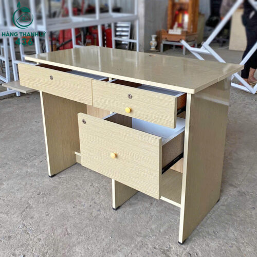 Bàn Nhân Viên 1Mx50CM Có Hộc Ngăn Kéo Cũ 4 ban lam viec cu 144