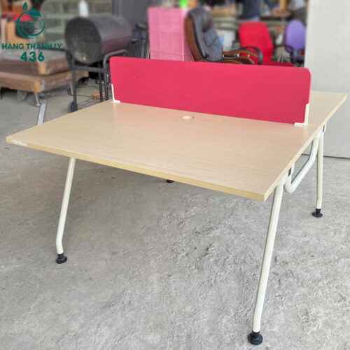 Bàn Làm Việc Đôi Cũ 1M4x1M2 Giá Rẻ 3 ban lam viec cu 57