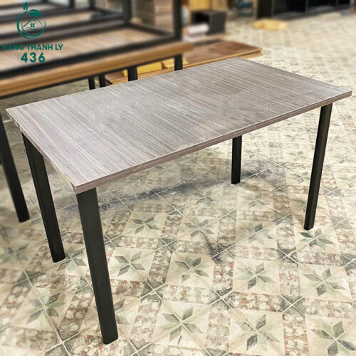 Bàn Chân Sắt Mặt Gỗ 1M2x60CM Mới 95% 5 ban lam viec cu 98