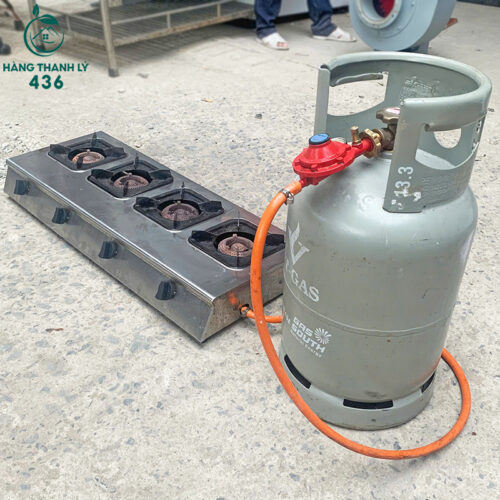 Combo Bếp Gas 4 Lò Và Bình Gas Cũ Giá Rẻ 3 bep ga cu 2