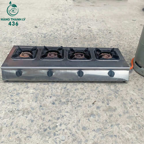Combo Bếp Gas 4 Lò Và Bình Gas Cũ Giá Rẻ 4 bep ga cu 3