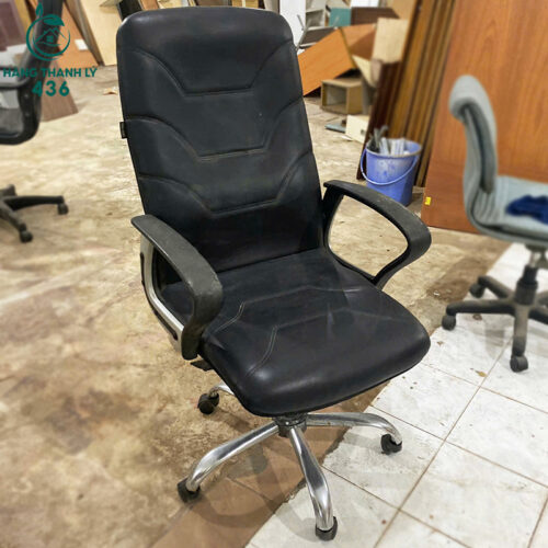 Ghế Văn Phòng Cũ Bọc Da Mềm Giá Rẻ 3 ghe van phong cu 86