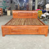Giường Gỗ Tự Nhiên 1M8x2M Cũ Chạm Họa Tiết Đẹp 2 giuong cu 7