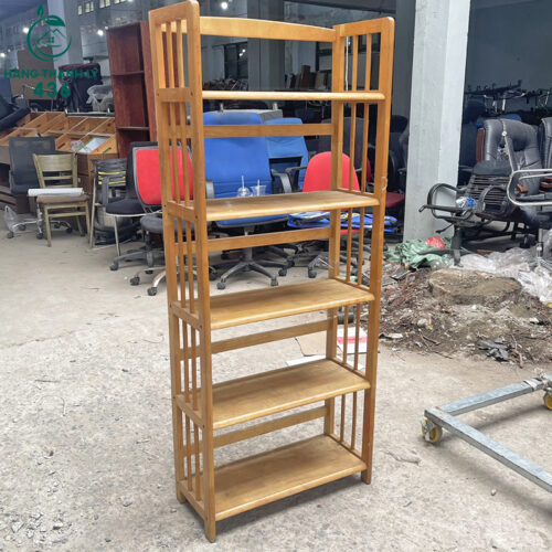 Kệ Gỗ 5 Tầng Trưng Bày 64CMx1M55 Cũ 4 ke trung bay cu 7