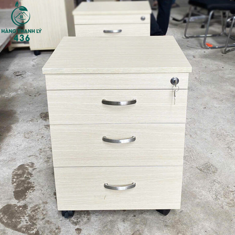 tu cabin cu go mau sang co banh xe gia re 3