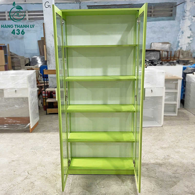 tu-trung-bay-thanh-ly-9 Thanh Lý Tủ Trưng Bày 80CMx1M8 Mới 99% (Nhiều Màu)