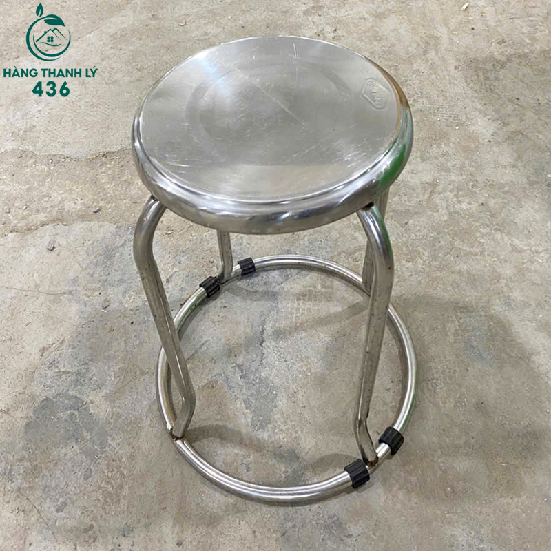 Ghế Đôn Inox 304 Cũ Nhỏ Gọn Dùng Quán Ăn ban-ghe-cafe-cu-107 Ghế Đôn Inox 304 Cũ Nhỏ Gọn Dùng Quán Ăn