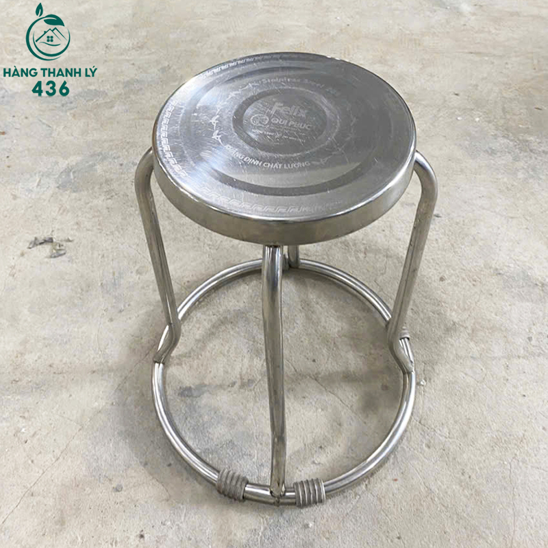 Ghế Đôn Inox 304 Cũ Nhỏ Gọn Dùng Quán Ăn ban-ghe-cafe-cu-108 Ghế Đôn Inox 304 Cũ Nhỏ Gọn Dùng Quán Ăn