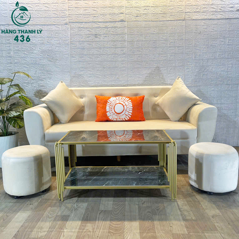 Bộ Sofa Màu Kem Bọc Nhung Sang Trọng Mới 99% ban-ghe-sofa-thanh-ly-9 Bộ Sofa Màu Kem Bọc Nhung Sang Trọng Mới 99%