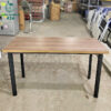 Bàn Làm Việc 1M35x60CM Cũ Chân Sắt Đen Giá Rẻ 1 ban lam viec cu 17