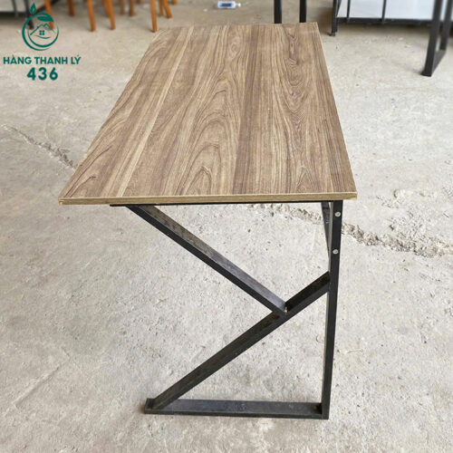 Bàn Làm Việc Chân Sắt Chữ K Đẹp Cũ (Nhiều Mẫu) 4 ban lam viec cu 189