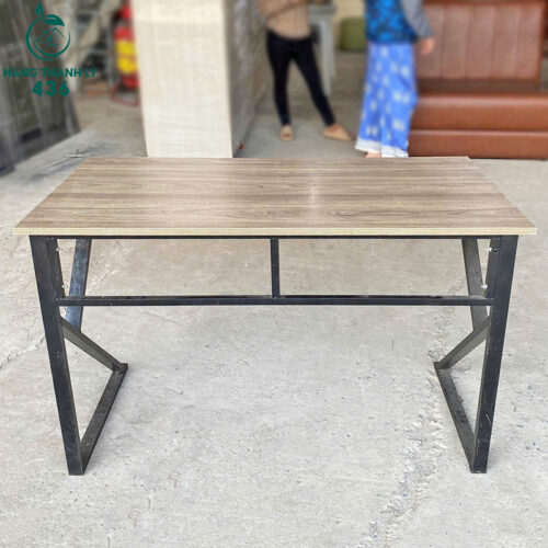 Bàn Làm Việc Chân Sắt Chữ K Đẹp Cũ (Nhiều Mẫu) 3 ban lam viec cu 190