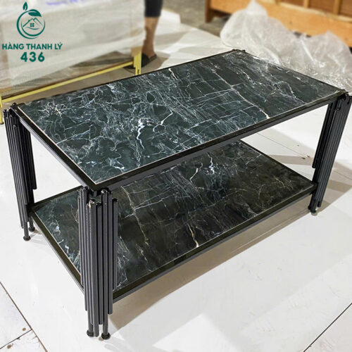 Bàn Sofa Chữ Nhật 2 Tầng Ống Sole Mới 99% (Nhiều Màu) 4 ban sofa thanh ly 3