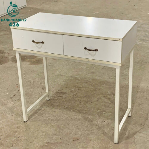 Bàn Trang Điểm Cũ Mini 2 Ngăn Kéo Chân Sắt 3 ban trang diem cu 12