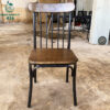 Ghế Cũ Khung Sắt Mặt Gỗ Phong Cách Vintage 1 ghe an cu 15