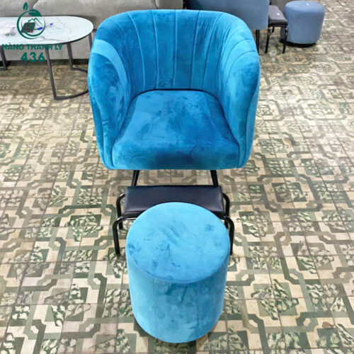 Bộ Ghế Nail Lưng Nhung Thấp Mới 99% (Nhiều Màu) 5 ghe nail thanh ly 10