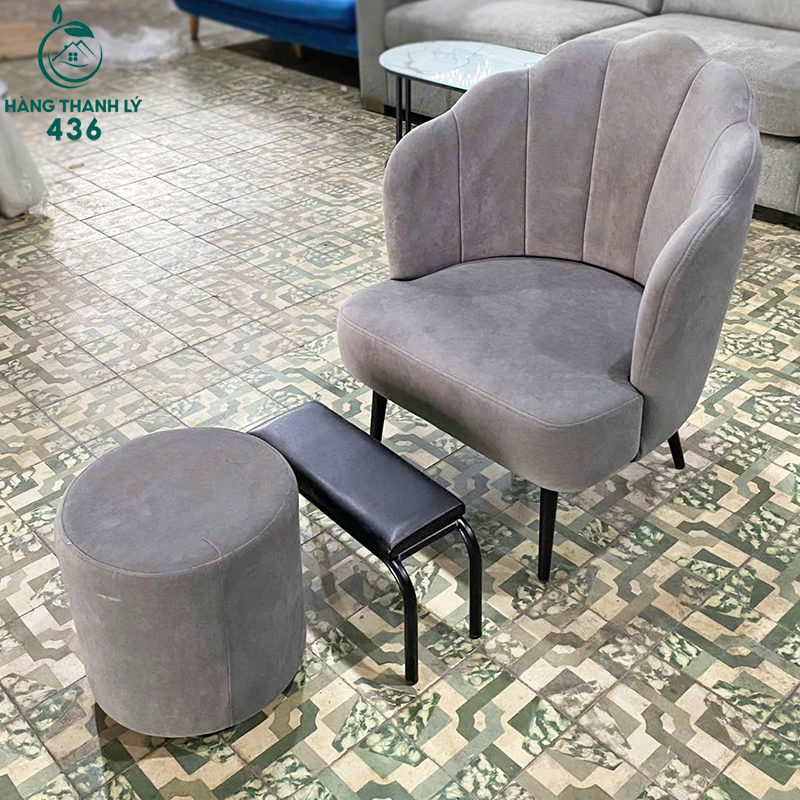 Ghế Làm Móng Cao Cấp Bọc Nhung Mới 99% (Nhiều Màu) ghe-nail-thanh-ly-5-1 Ghế Làm Móng Cao Cấp Bọc Nhung Mới 99% (Nhiều Màu)