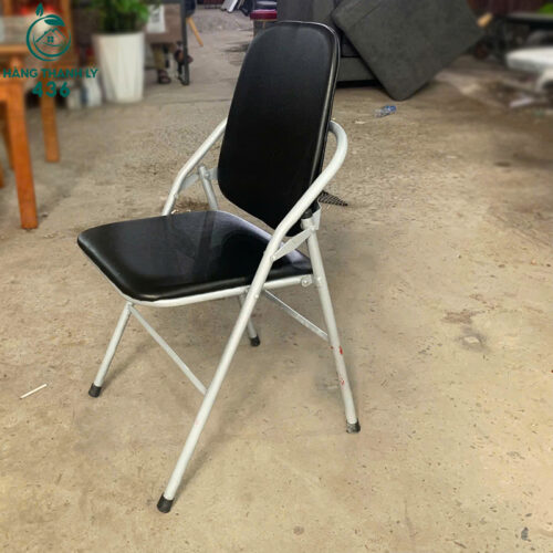 Ghế Xếp Khung Inox Bọc Da Mới 95% Giá Rẻ (Nhiều Màu) 9 ghe xep khung inox boc da moi 95 gia re nhieu mau 1