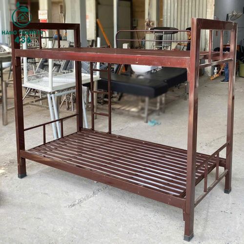 Giường Sắt Cũ 2 Tầng Khung Vuông Siêu Bền 4 giuong cu 71