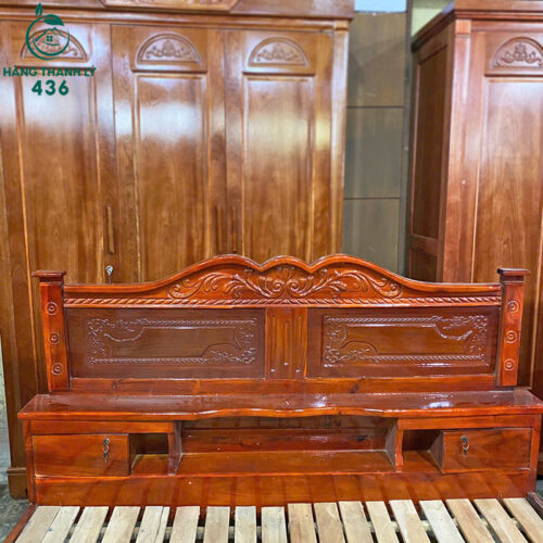 giuong go tu nhien 1m6x2m cu gia re 4