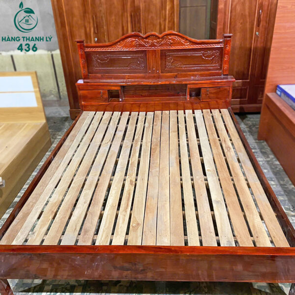 giuong go tu nhien 1m6x2m cu gia re 5