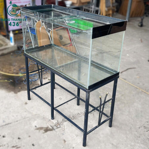 Hồ Cá Cũ Hình Chữ Nhật Khung Sắt Giá Rẻ 5 ho ca cu 1